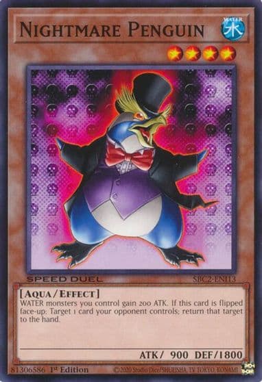 Nightmare Penguin Speed Duel: Battle City Finals Yu-Gi-Oh! card