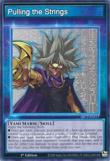 Pulling the Strings Speed Duel: Battle City Finals Yu-Gi-Oh! card