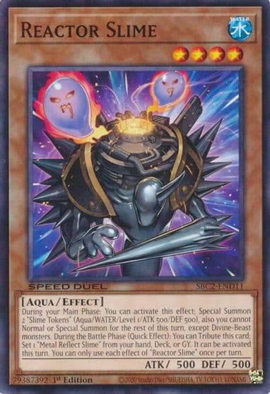 Reactor Slime Speed Duel: Battle City Finals Yu-Gi-Oh! card