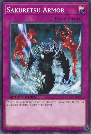 Sakuretsu Armor Speed Duel: Battle City Finals Yu-Gi-Oh! card