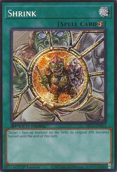 Shrink PSR Speed Duel: Battle City Finals Yu-Gi-Oh! card