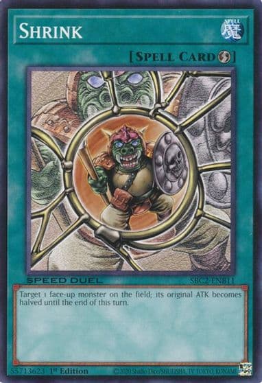 Shrink Speed Duel: Battle City Finals Yu-Gi-Oh! card
