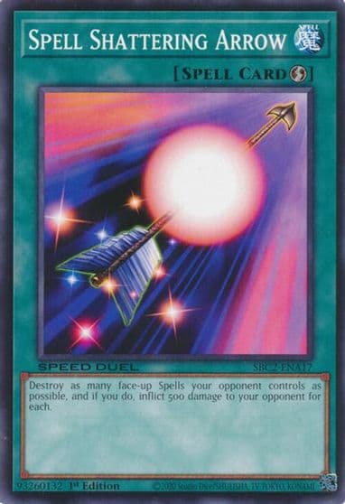 Spell Shattering Arrow Speed Duel: Battle City Finals Yu-Gi-Oh! card