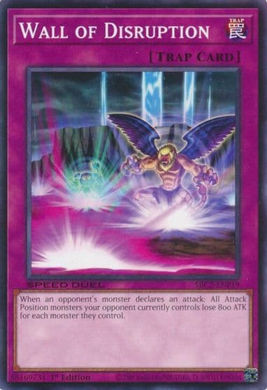 Wall of Disruption Speed Duel: Battle City Finals Yu-Gi-Oh! card