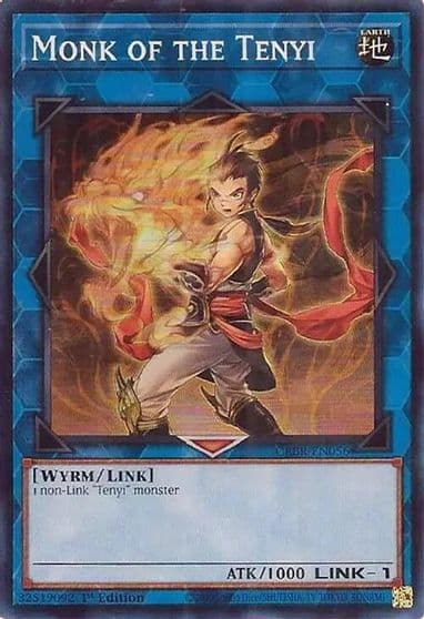 Monk of the Tenyi SR Crossover Breakers Yu-Gi-Oh! card