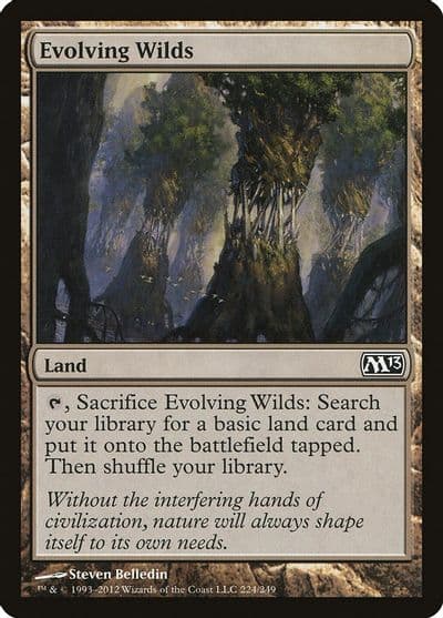 Evolving Wilds Magic 2013 (M13) Magic card