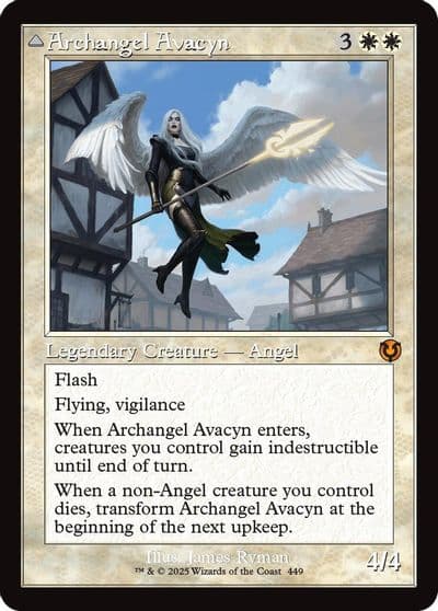 Archangel Avacyn Retro Frame Innistrad Remastered Magic card