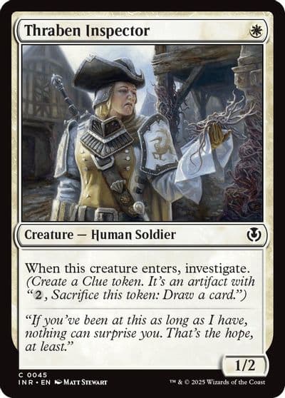 Thraben Inspector Innistrad Remastered Magic card