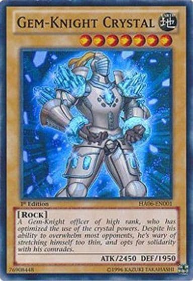Gem Knight Crystal Hidden Arsenal 6: Omega Xyz Yu-Gi-Oh! card