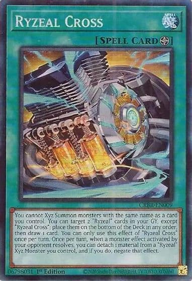 Ryzeal Cross CR Crossover Breakers Yu-Gi-Oh! card
