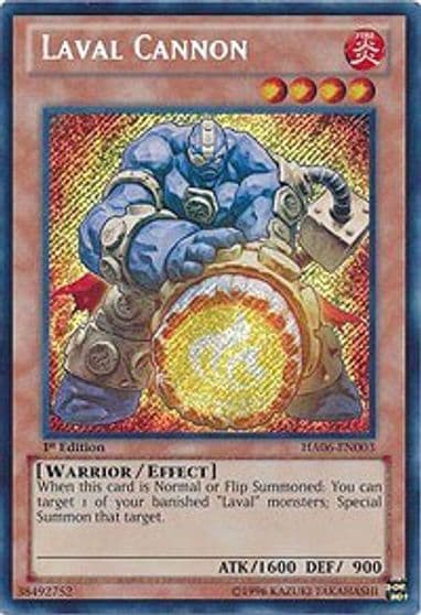 Laval Cannon Hidden Arsenal 6: Omega Xyz Yu-Gi-Oh! card