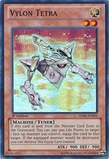 Vylon Tetra Hidden Arsenal 6: Omega Xyz Yu-Gi-Oh! card