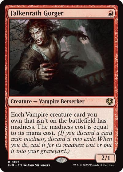 Falkenrath Gorger Innistrad Remastered Magic card