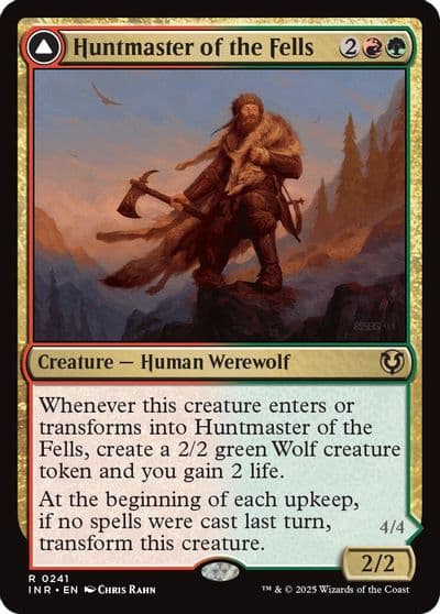 Huntmaster of the Fells Innistrad Remastered Magic card