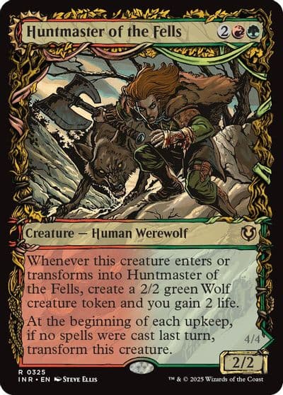 Huntmaster of the Fells Showcase Innistrad Remastered Magic card