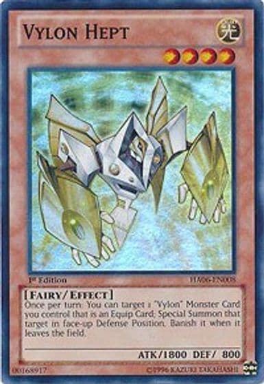 Vylon Hept Hidden Arsenal 6: Omega Xyz Yu-Gi-Oh! card