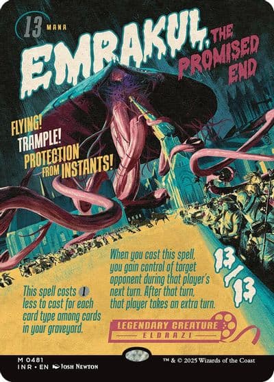 Emrakul the Promised End Showcase Innistrad Remastered Magic card
