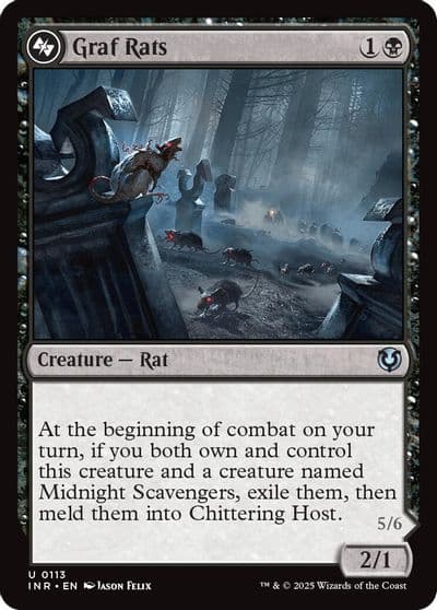 Graf Rats Innistrad Remastered Magic card