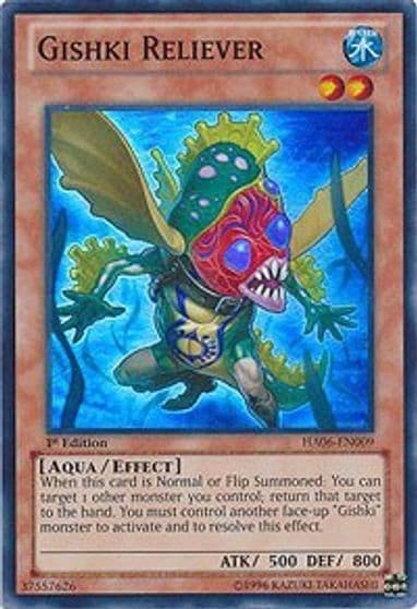 Gishki Reliever Hidden Arsenal 6: Omega Xyz Yu-Gi-Oh! card
