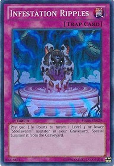 Infestation Ripples Hidden Arsenal 6: Omega Xyz Yu-Gi-Oh! card