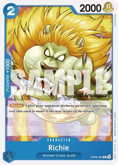 Richie Emperors in the New World: 2nd Anniversary Tournament Cards One Piece card