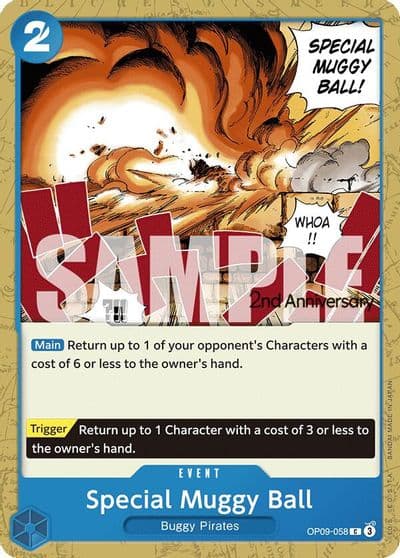 Special Muggy Ball Emperors in the New World: 2nd Anniversary Tournament Cards One Piece card
