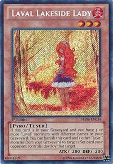 Laval Lakeside Lady Hidden Arsenal 6: Omega Xyz Yu-Gi-Oh! card