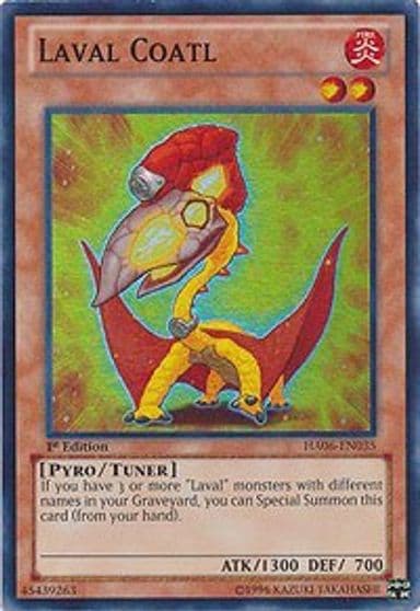 Laval Coatl Hidden Arsenal 6: Omega Xyz Yu-Gi-Oh! card