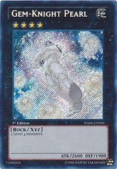 Gem Knight Pearl Hidden Arsenal 6: Omega Xyz Yu-Gi-Oh! card