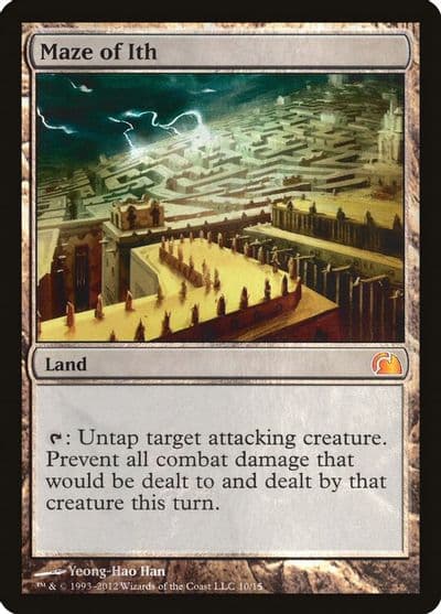 Maze of Ith From the Vault: Realms Magic card