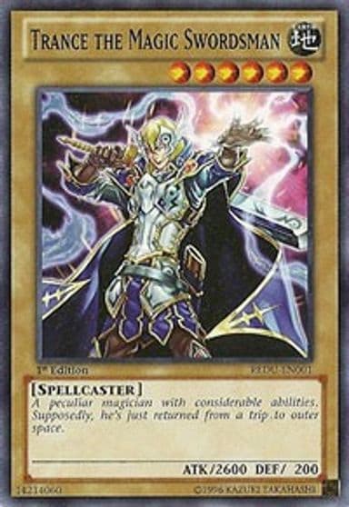 Trance the Magic Swordsman Return of the Duelist Yu-Gi-Oh! card