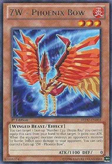 ZW Phoenix Bow Return of the Duelist Yu-Gi-Oh! card