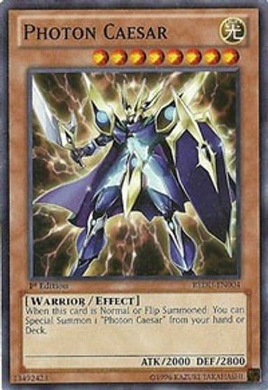 Photon Caesar Return of the Duelist Yu-Gi-Oh! card