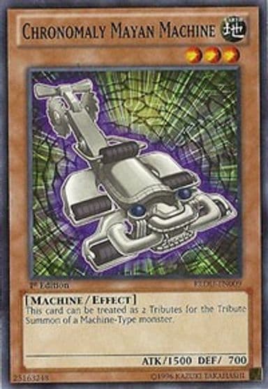 Chronomaly Mayan Machine Return of the Duelist Yu-Gi-Oh! card
