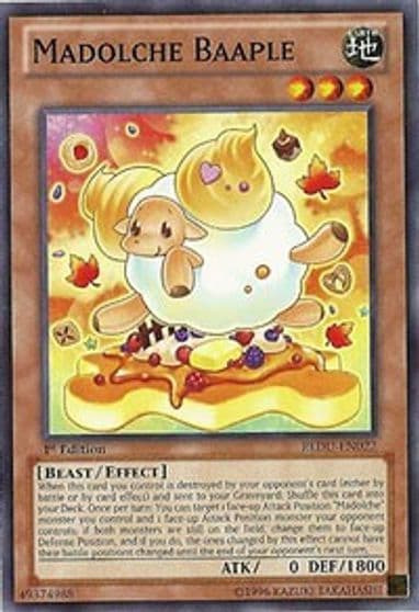 Madolche Baaple Return of the Duelist Yu-Gi-Oh! card