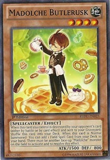 Madolche Butlerusk Return of the Duelist Yu-Gi-Oh! card