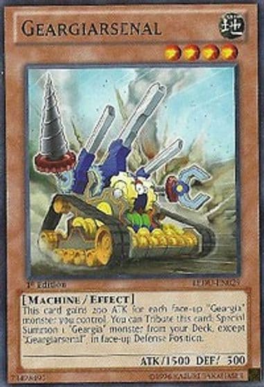 Geargiarsenal Return of the Duelist Yu-Gi-Oh! card
