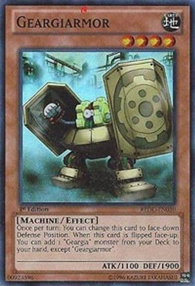 Geargiarmor Return of the Duelist Yu-Gi-Oh! card