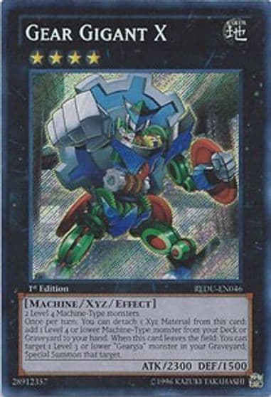 Gear Gigant X Return of the Duelist Yu-Gi-Oh! card