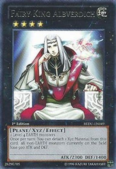Fairy King Albverdich Return of the Duelist Yu-Gi-Oh! card