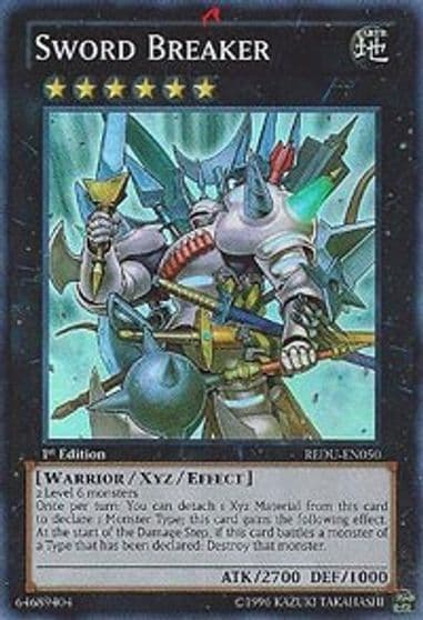Sword Breaker Return of the Duelist Yu-Gi-Oh! card