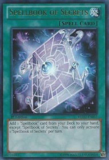 Spellbook of Secrets Return of the Duelist Yu-Gi-Oh! card
