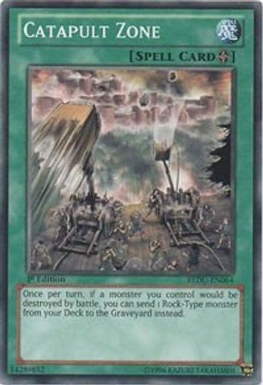 Catapult Zone Return of the Duelist Yu-Gi-Oh! card