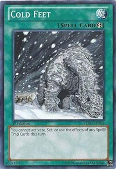 Cold Feet Return of the Duelist Yu-Gi-Oh! card
