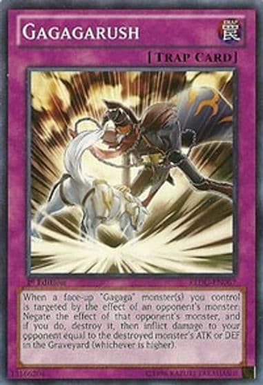 Gagagarush Return of the Duelist Yu-Gi-Oh! card