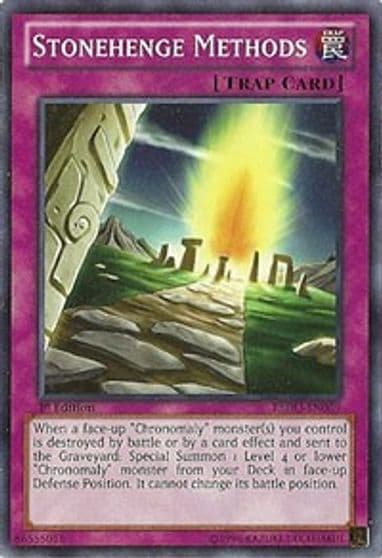 Stonehenge Methods Return of the Duelist Yu-Gi-Oh! card