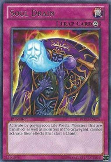 Soul Drain Return of the Duelist Yu-Gi-Oh! card