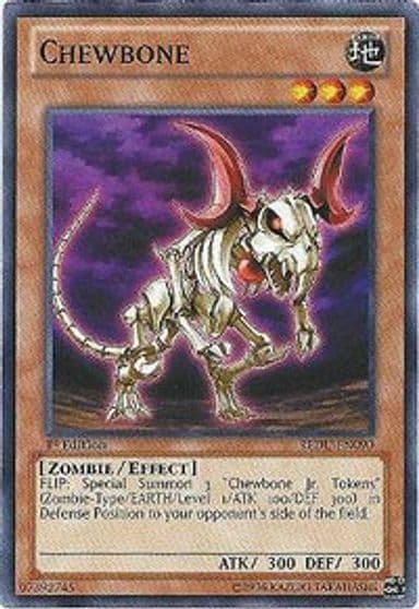Chewbone Return of the Duelist Yu-Gi-Oh! card