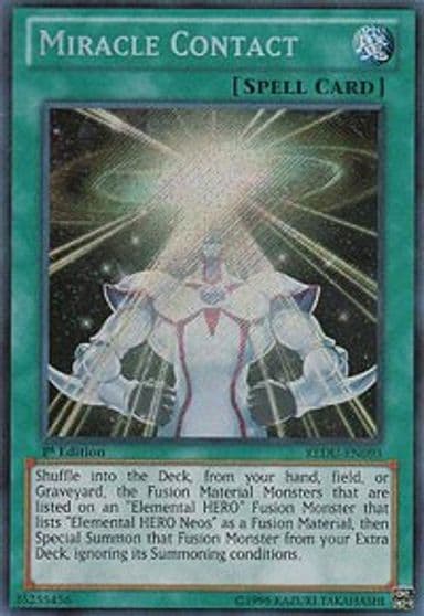 Miracle Contact Return of the Duelist Yu-Gi-Oh! card