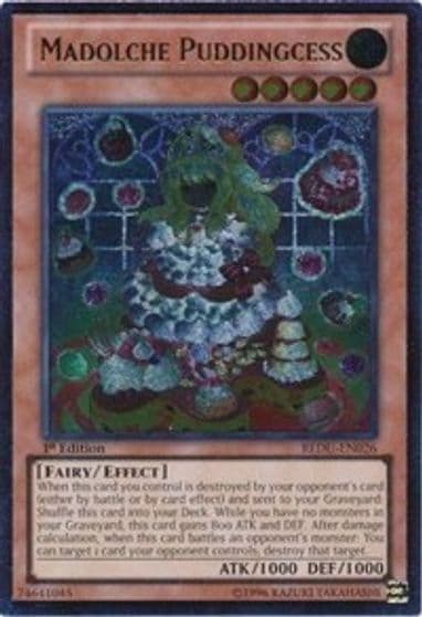 Madolche Puddingcess UTR Return of the Duelist Yu-Gi-Oh! card